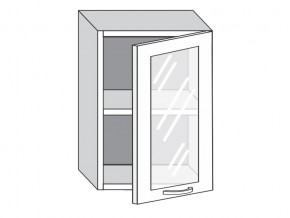 1.50.3 Шкаф настенный (h=720) на 500мм с 1-ой стекл. дверцей в Соликамске - solikamsk.magazinmebel.ru | фото