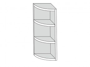 19.30.0р Полка угловая (h=913) радиусная  ЛДСП УНИ в Соликамске - solikamsk.magazinmebel.ru | фото