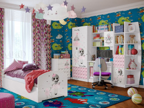 Детская комната Юниор-2 Мальвина в Соликамске - solikamsk.magazinmebel.ru | фото