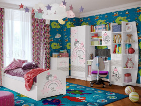 Детская комната Юниор-2 Принцесса 1 в Соликамске - solikamsk.magazinmebel.ru | фото