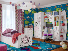 Детская комната Юниор-2 Принцесса в Соликамске - solikamsk.magazinmebel.ru | фото