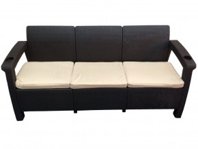 Диван Yalta Sofa 3 Set шоколадный в Соликамске - solikamsk.magazinmebel.ru | фото - изображение 1