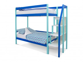 Двухъярусная кровать Svogen мятно-синий в Соликамске - solikamsk.magazinmebel.ru | фото