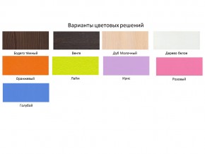 Кровать чердак Малыш 80х180 Дуб молочный-Лайм в Соликамске - solikamsk.magazinmebel.ru | фото - изображение 2