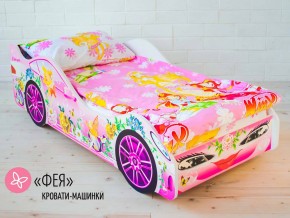 Кровать детская машина Фея в Соликамске - solikamsk.magazinmebel.ru | фото