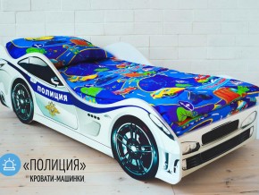 Кровать детская машина Полиции в Соликамске - solikamsk.magazinmebel.ru | фото