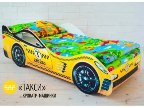 Кровать детская машина Такси в Соликамске - solikamsk.magazinmebel.ru | фото