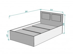 Кровать Ольга L52 ширина 1200 в Соликамске - solikamsk.magazinmebel.ru | фото - изображение 3