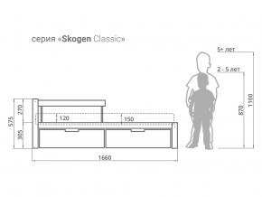 Кровать Svogen classic с ящиками и бортиком бежево-белый в Соликамске - solikamsk.magazinmebel.ru | фото - изображение 2