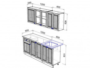 Кухня Хозяюшка 1800 фисташка в Соликамске - solikamsk.magazinmebel.ru | фото - изображение 2