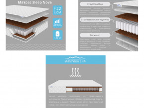 Матрас Sleep Nova шириной 1800 мм в Соликамске - solikamsk.magazinmebel.ru | фото - изображение 2