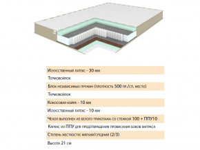 Матрас Тиссая 180х200 в Соликамске - solikamsk.magazinmebel.ru | фото - изображение 2