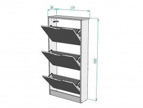 Обувница W115 в Соликамске - solikamsk.magazinmebel.ru | фото - изображение 3