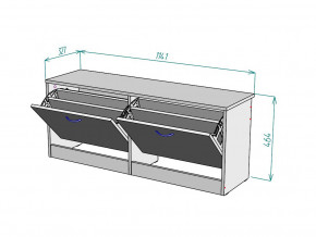 Обувница W55 в Соликамске - solikamsk.magazinmebel.ru | фото - изображение 3