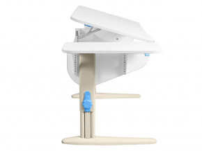 Парта трансформер СУТ.44 с боковой полкой аквамарин в Соликамске - solikamsk.magazinmebel.ru | фото - изображение 2