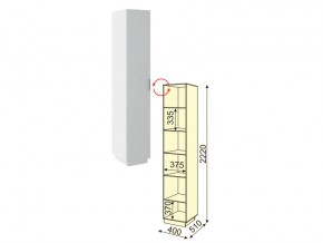 Шкаф 1 дверь М39 Тиффани в Соликамске - solikamsk.magazinmebel.ru | фото - изображение 2