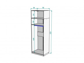 Шкаф Malta light H287 с антресолью HA2 Белый в Соликамске - solikamsk.magazinmebel.ru | фото - изображение 2