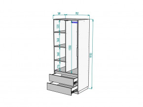 Шкаф Malta light H297 Белый в Соликамске - solikamsk.magazinmebel.ru | фото - изображение 2