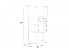 Стеллаж Элиот НМ 041.73 в Соликамске - solikamsk.magazinmebel.ru | фото - изображение 2