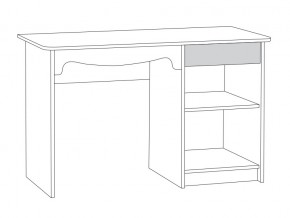 Стол письменный 12.24 Флоренция в Соликамске - solikamsk.magazinmebel.ru | фото - изображение 2